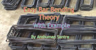 Easy Bar Bending Schedule