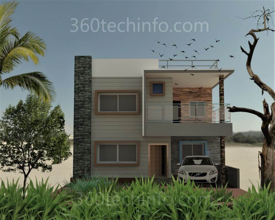 3D Building design and elevation