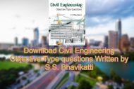 Civil Engineering Objective Type questions