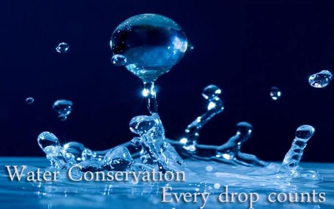how to conserve water