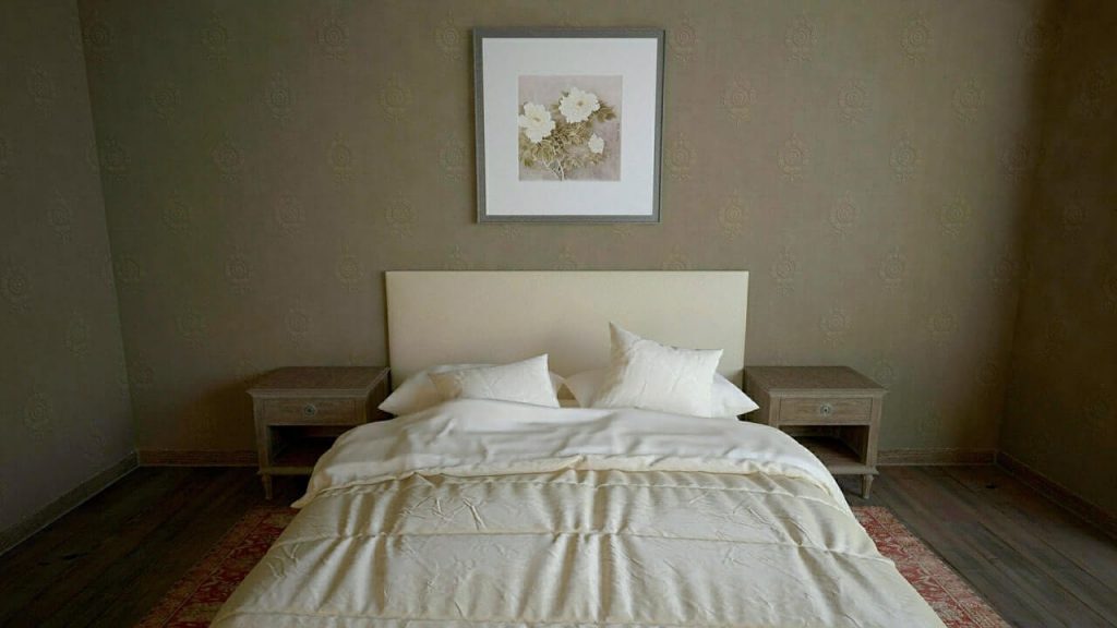 Simple bed room design
