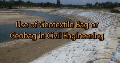 Uses of Geotextile Bag in civil engineering