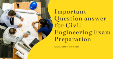 Important Question answer for Civil Engineering exam Preparation