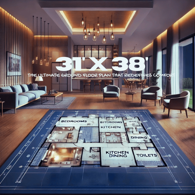 31'x38' floor plan