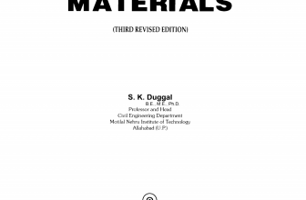 Building Materials book By S. K. Duggal