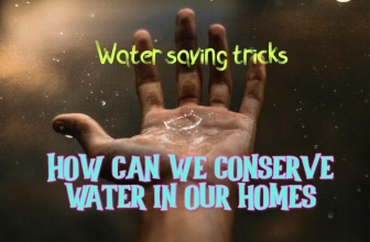 How can we conserve water in our homes